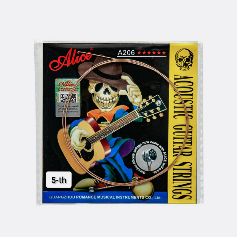 Alice Acoustic Guitar String A206 - 5TH STRING