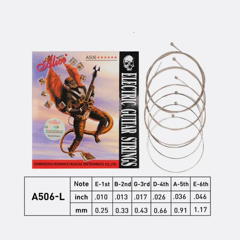 Alice Electric Guitar Strings A506 - 3RD String