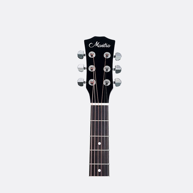 Mantra Semi Acoustic Guitar Karma EQ (Black)