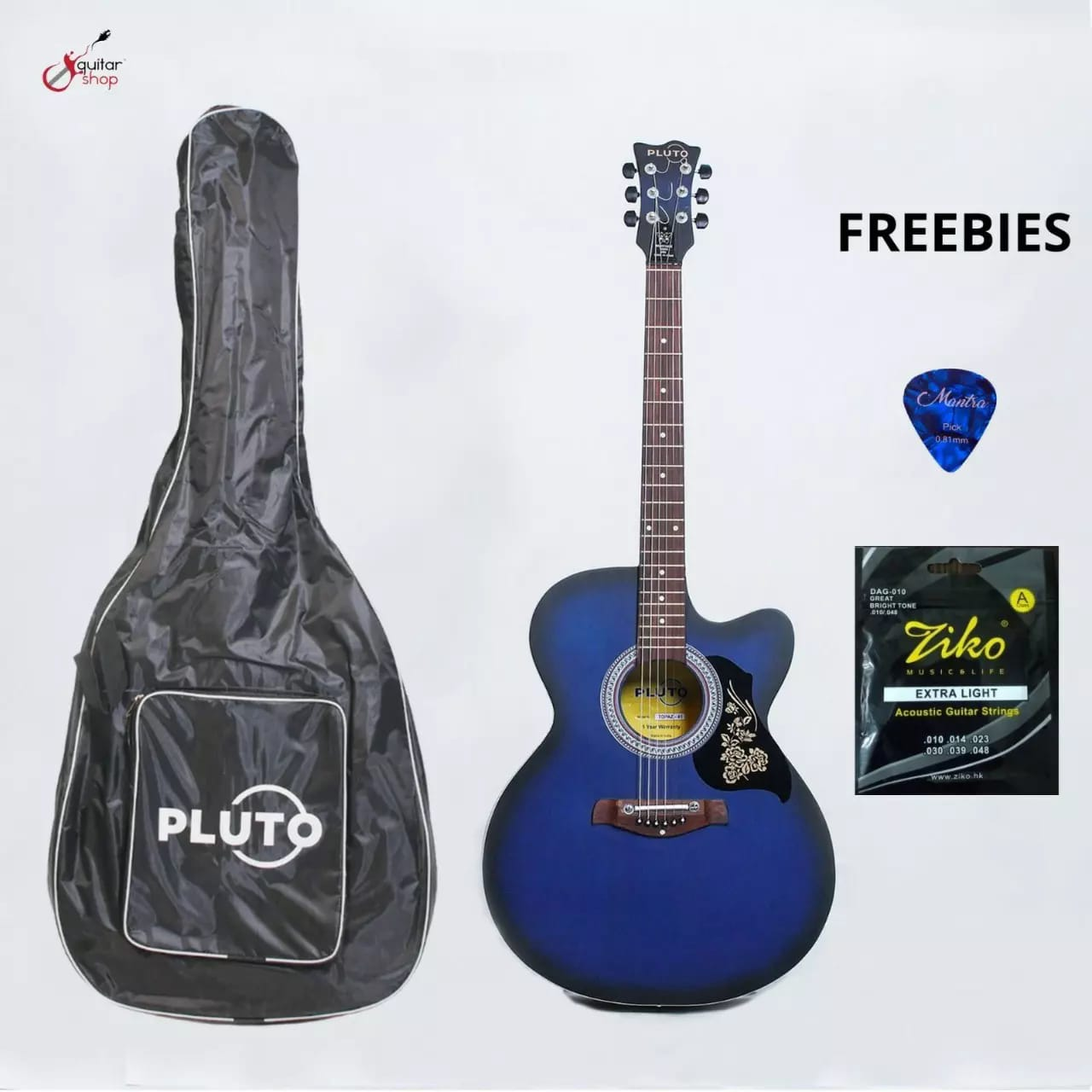 Pluto 150 Blue New Model (Combo)