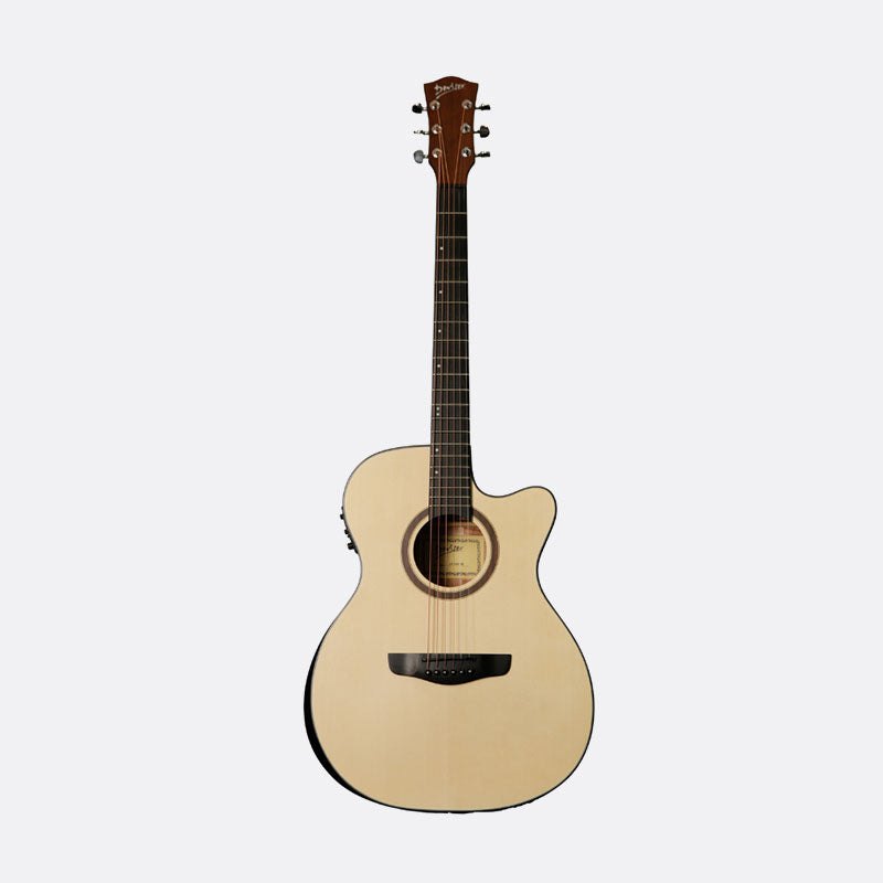 Deviser LS-560-40 Semi Acoustic Guitar with Tuner (Natural)
