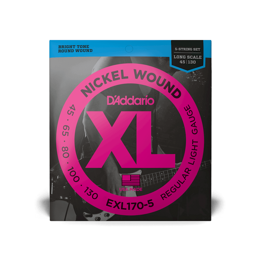 Daddario EXL170-5 Nickel Wound Bass Guitar String