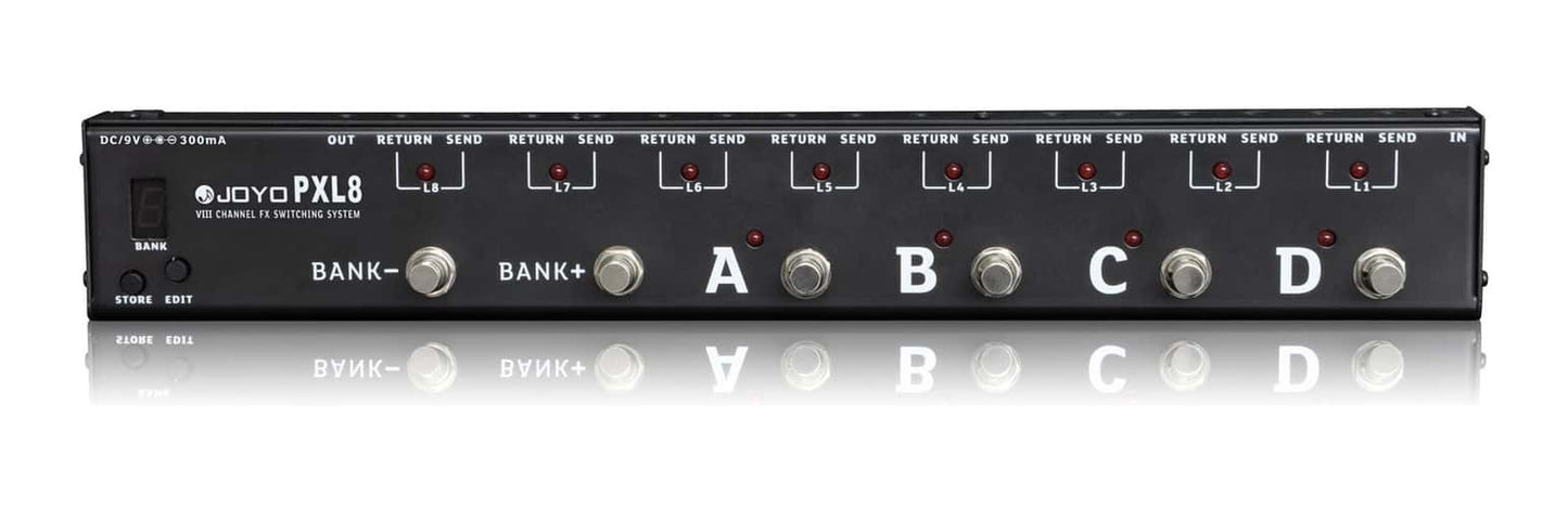 JOYO VIII CHANNEL FX SWITCHING SYSTEM PXL8