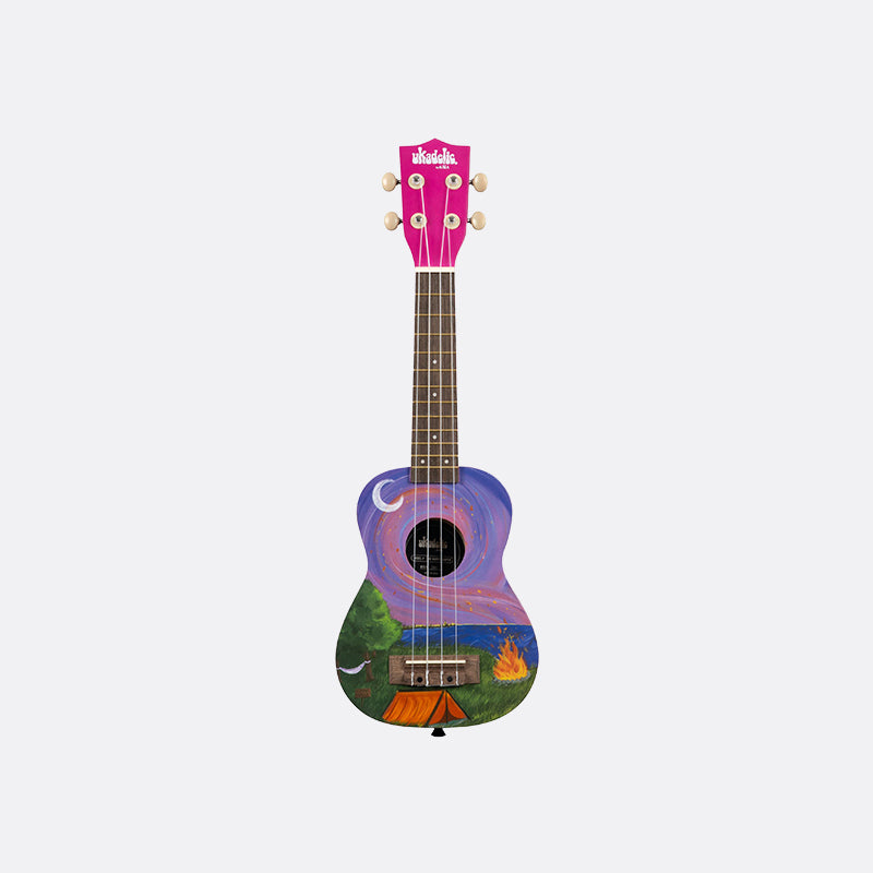 Kala Happy Camper Ukadelic Soprano Ukulele 21