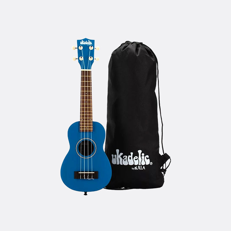 Kala Blue Ink Ukadelic Soprano Ukulele 21