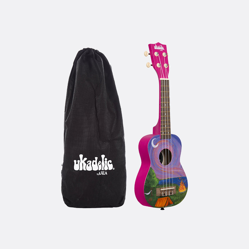 Kala Happy Camper Ukadelic Soprano Ukulele 21