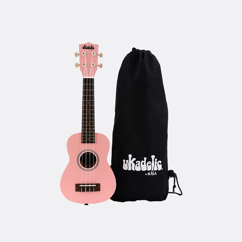 KALA FLAMINGO UKADELIC SOPRANO UKULELE 21