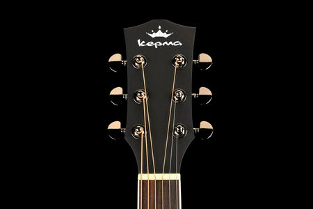 Kepma A1CE Semi Acoustic Guitar Natural