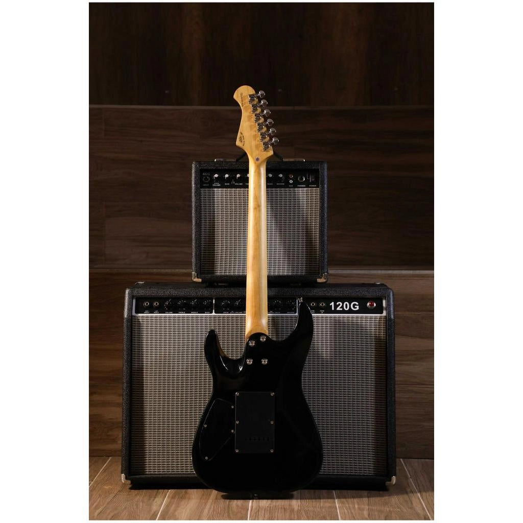 SQOE SEIB 550 ELECTRIC GUITAR (BLACK)