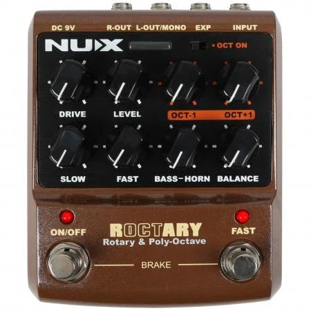 NUX ROTARY &amp; POLY-OCTAVE EAN-13