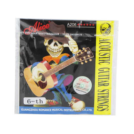 Alice Acoustic Guitar String A206 - 6TH STRING