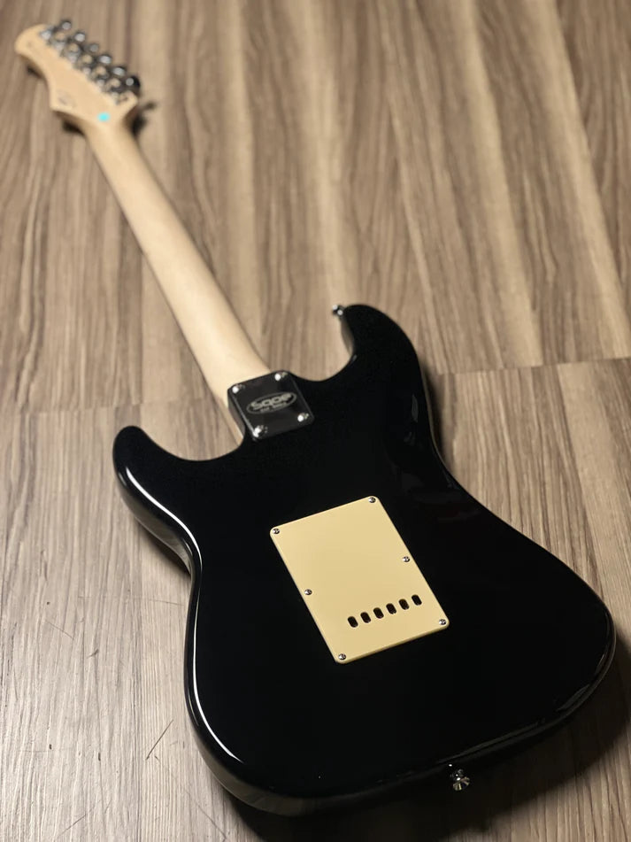 SQOE SEST 200 ELECTRIC GUITAR (BLACK)