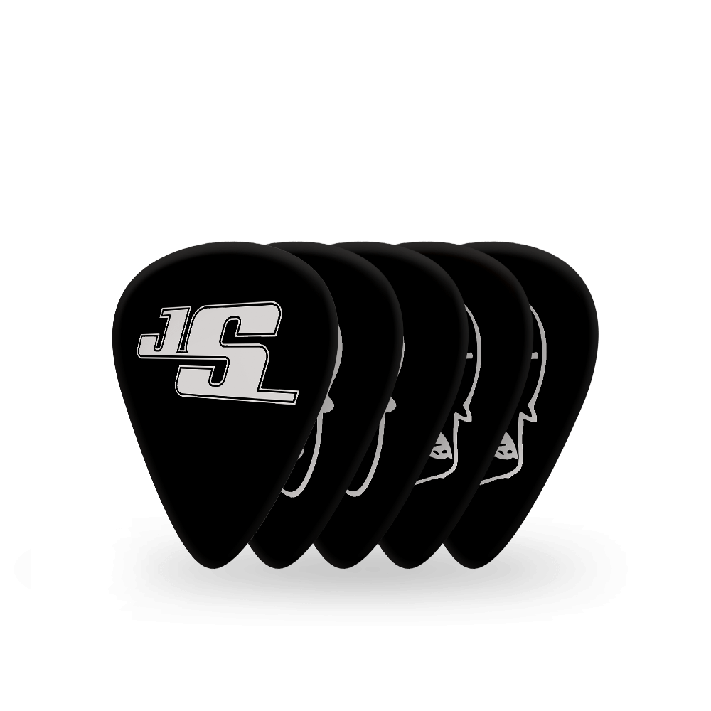 DADDARIO JOE SATRIANI SIGNATURE PICKS 0.50MM BLACK - 1CBK2- 10JS