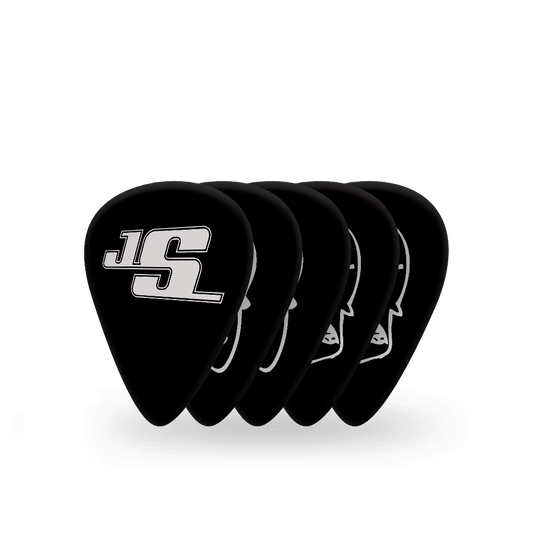 DADDARIO JOE SATRIANI SIGNATURE PICKS 0.70MM BLACK - 1CBK4- 10JS