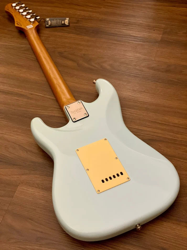 SQOE SEST 600 ELECTRIC GUITAR (BLUE)