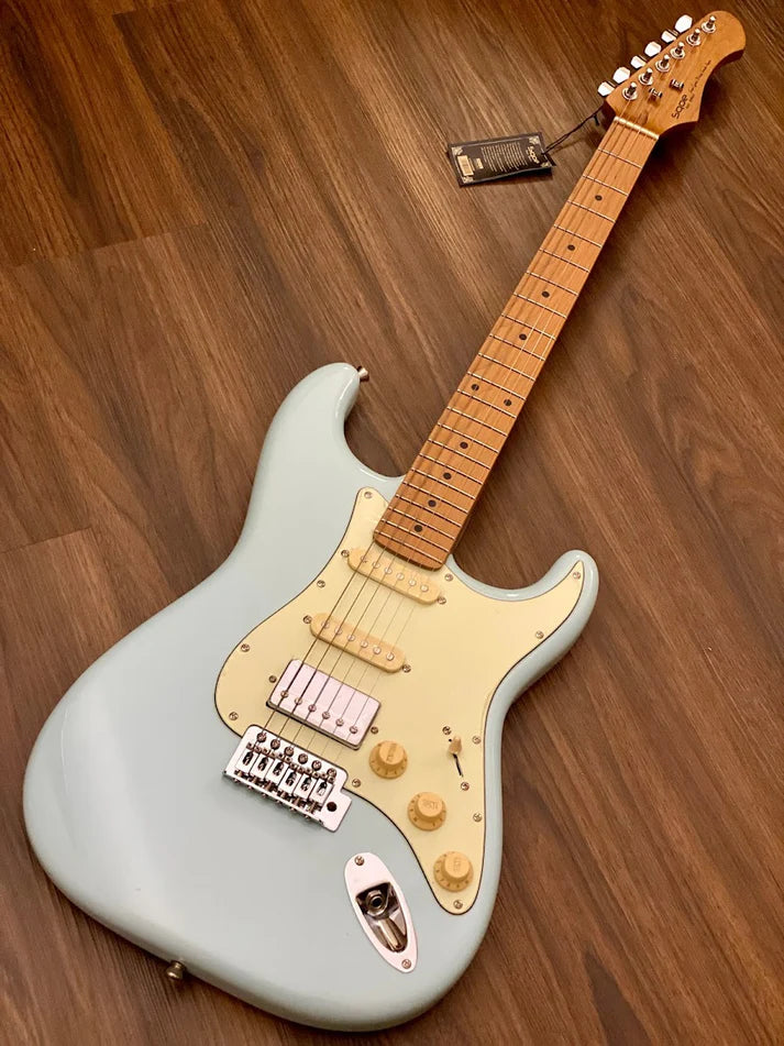 SQOE SEST 600 ELECTRIC GUITAR (BLUE)