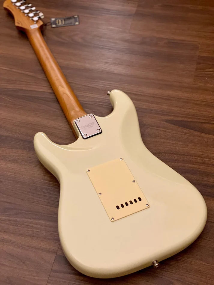 SQOE SEST 600 ELECTRIC GUITAR (WHITE)