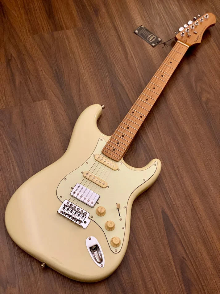 SQOE SEST 600 ELECTRIC GUITAR (WHITE)