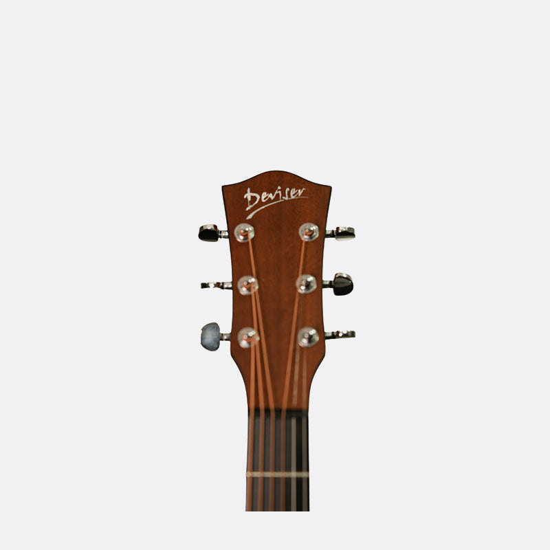 Deviser LS-560-40 Semi Acoustic Guitar with Tuner (Natural)