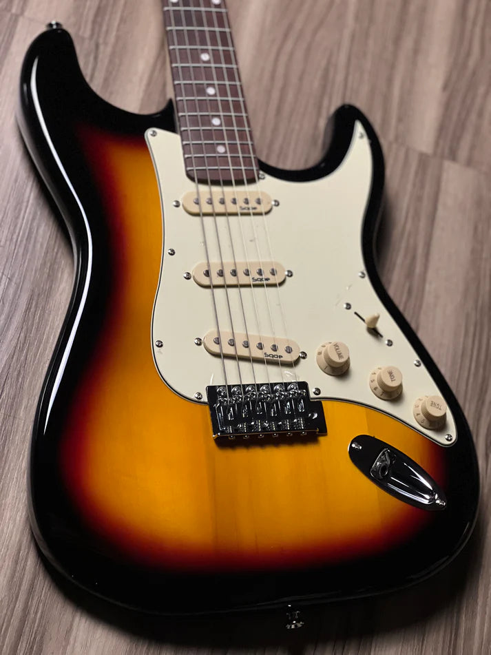 SQOE SEST 200 ELECTRIC GUITAR (SUNBRUST)