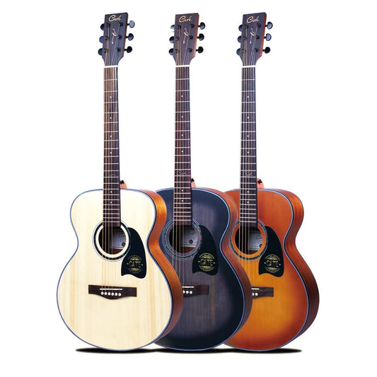Cate QM 703 Semi Acoustic Guitar with Tuner