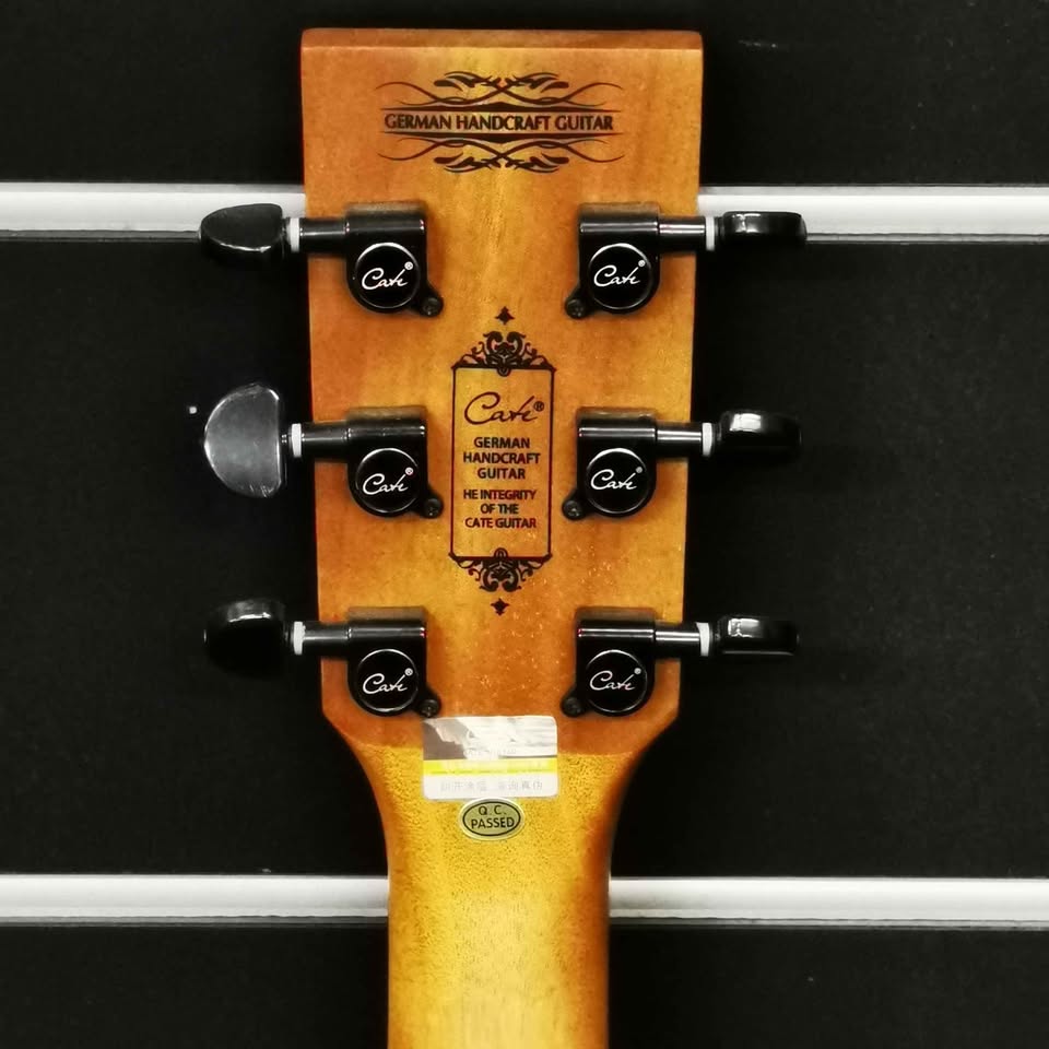 Cate QM 703 Semi Acoustic Guitar with Tuner
