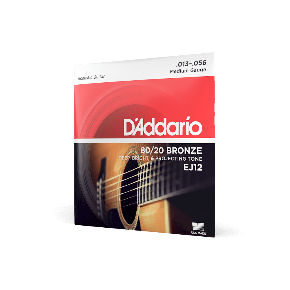 Daddario Acoustic 80/20 Bronze EJ12