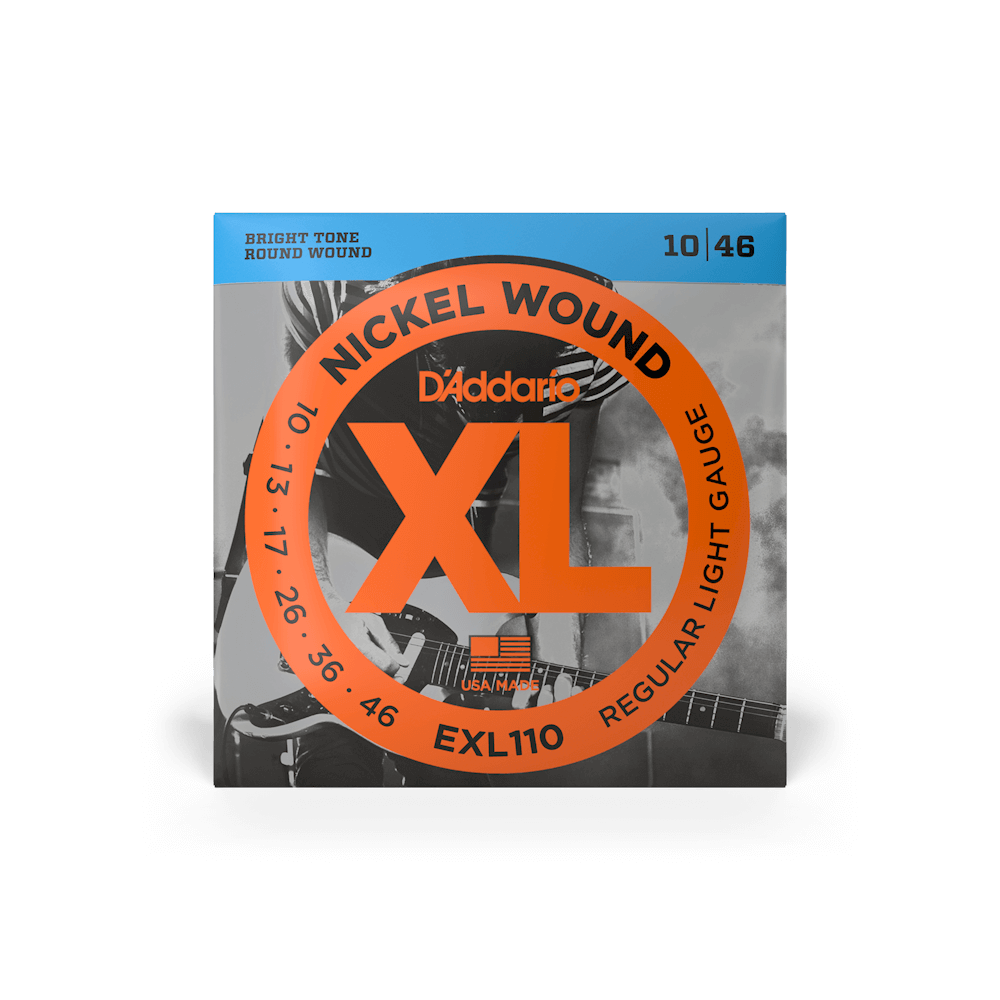 Daddario XL 10-46 Nickel Wound Electric Guitar String - EXL110