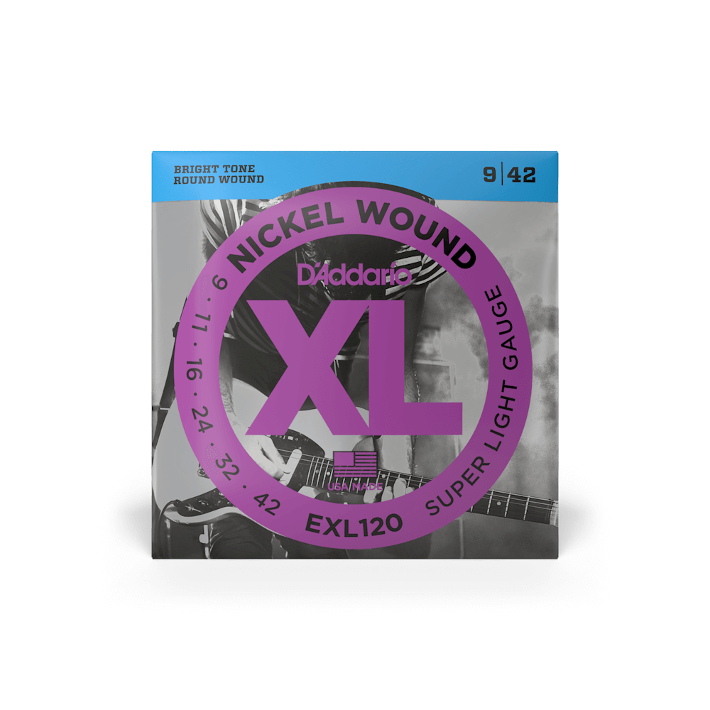 Daddario XL 09-42 Nickel Wound Electric Guitar String - EXL120