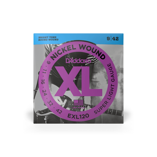 Daddario XL 09-42 Nickel Wound Electric Guitar String - EXL120