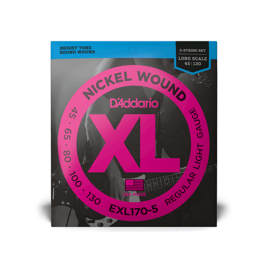 Daddario EXL170-5 Nickel Wound Bass Guitar String