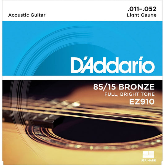 Daddario Acoustic 85/15 Bronze EZ910