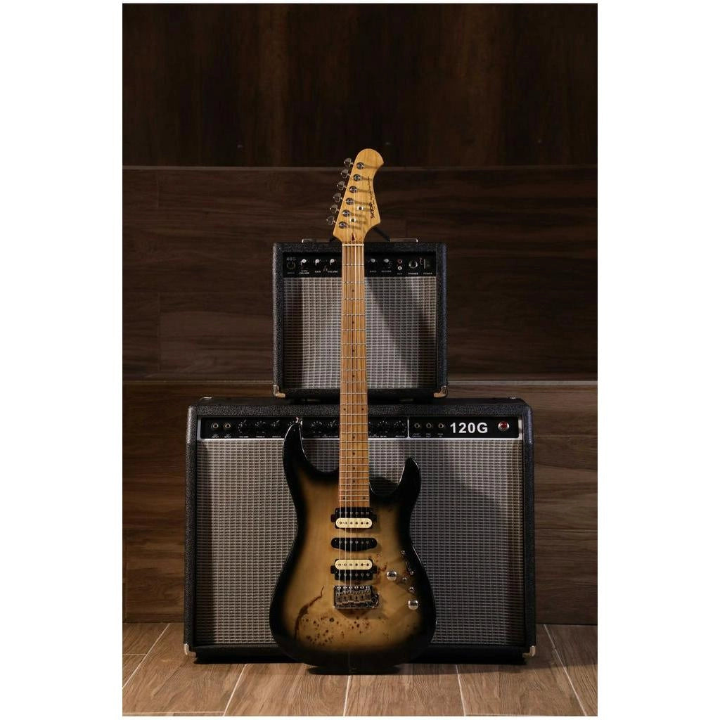 SQOE SEIB 550 ELECTRIC GUITAR (BLACK)