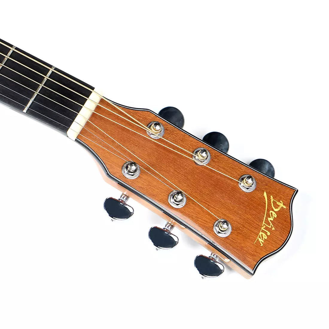 Deviser L-610 Semi-Acoustic Guitar with Tuner (Natural)