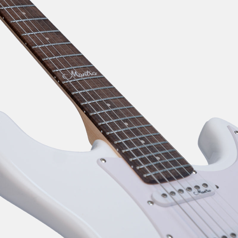 Mantra Electric Guitar - Astitva (White)