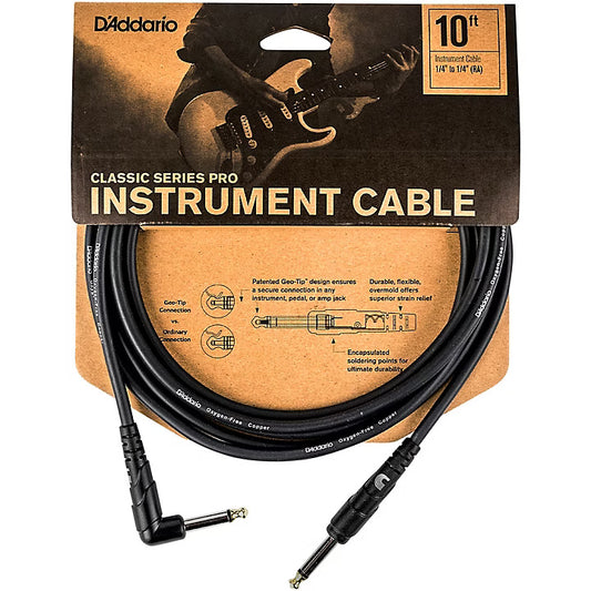 DADDRIO CLASSIC PRO INSTRUMENT CABLE - PW-CGTPRORA- 10