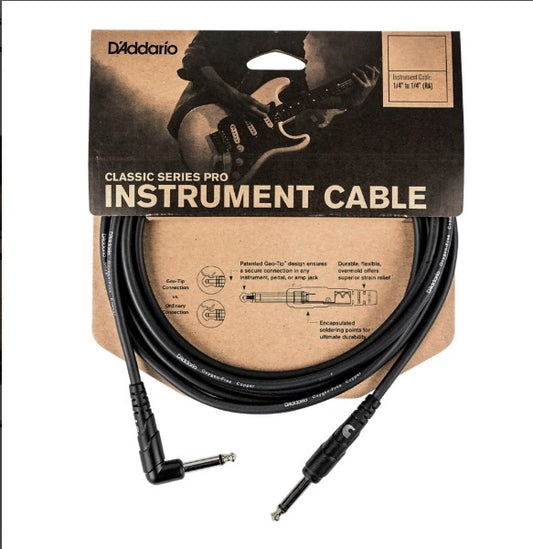 DADDARIO CLASSIC PRO INSTRUMENT CABLE - PW-CGTPRORA- 20