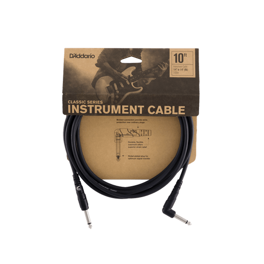 DADDARIO CLLASSIC SERIES INSTRUMENTAL CABLE 10 FEET - PW-CGTRA-10