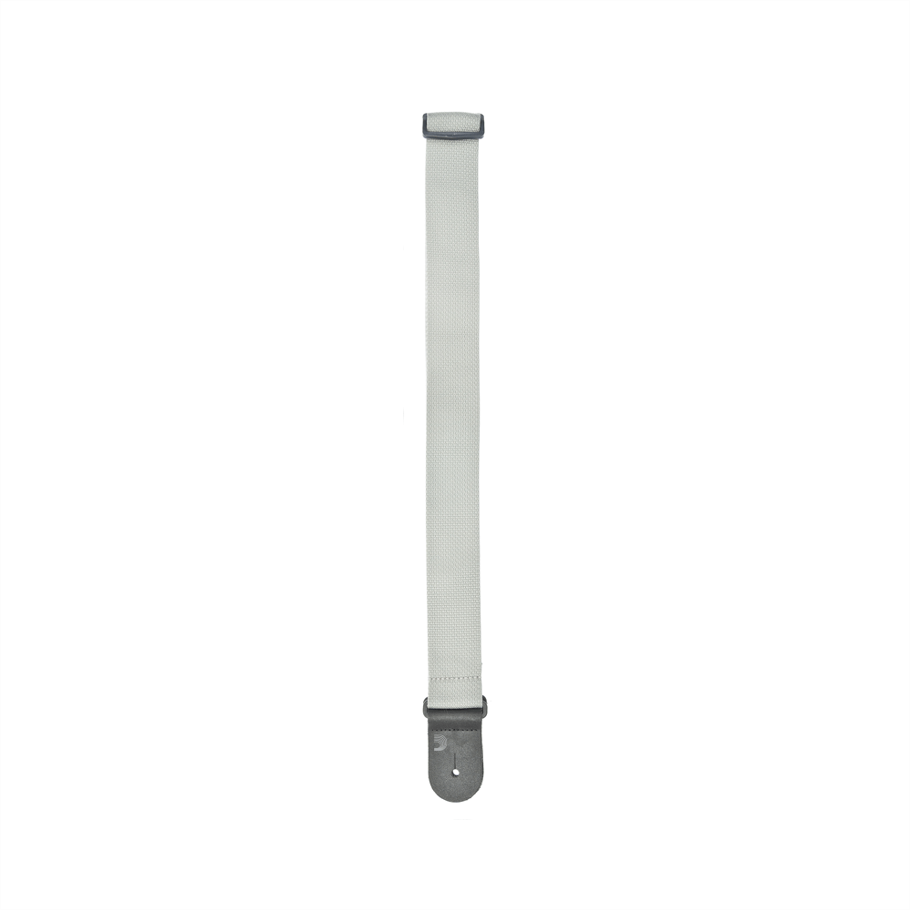 DADDARIO POLYPRO GUITAR STRAP SILVER - PWS105