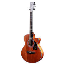 Cate QM 705 Semi Acoustic Guitar with Tuner