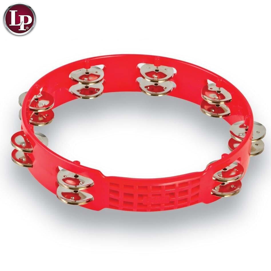 LP ASPIRE PLASTIC TAMBOURINE - LPA181 RED