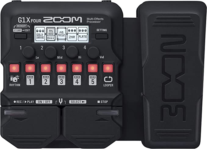 ZOOM G1X Four Multi-Effect Processor Pedal