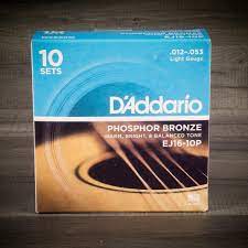 Daddario Phosphor Bronze EJ16-10P