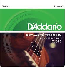 Daddario Soprano Ukulele String Titanium EJ87S