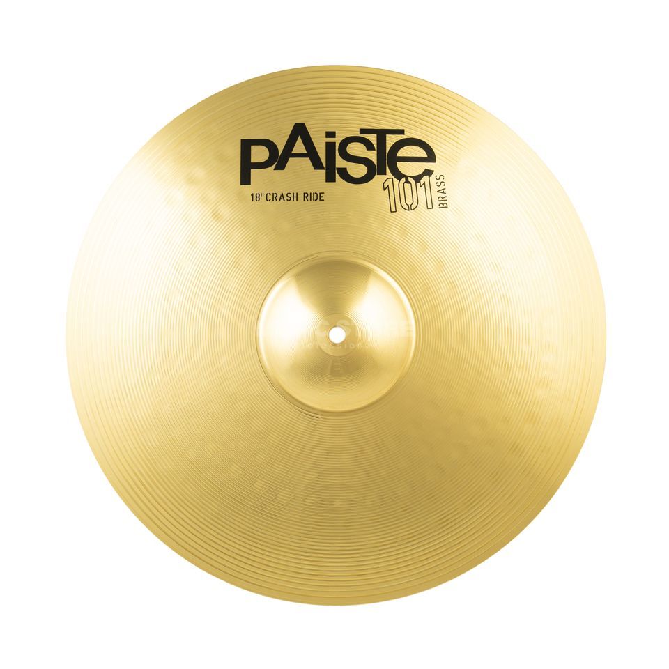 PAISTE 101 BRASS 18"CRASH RIDE